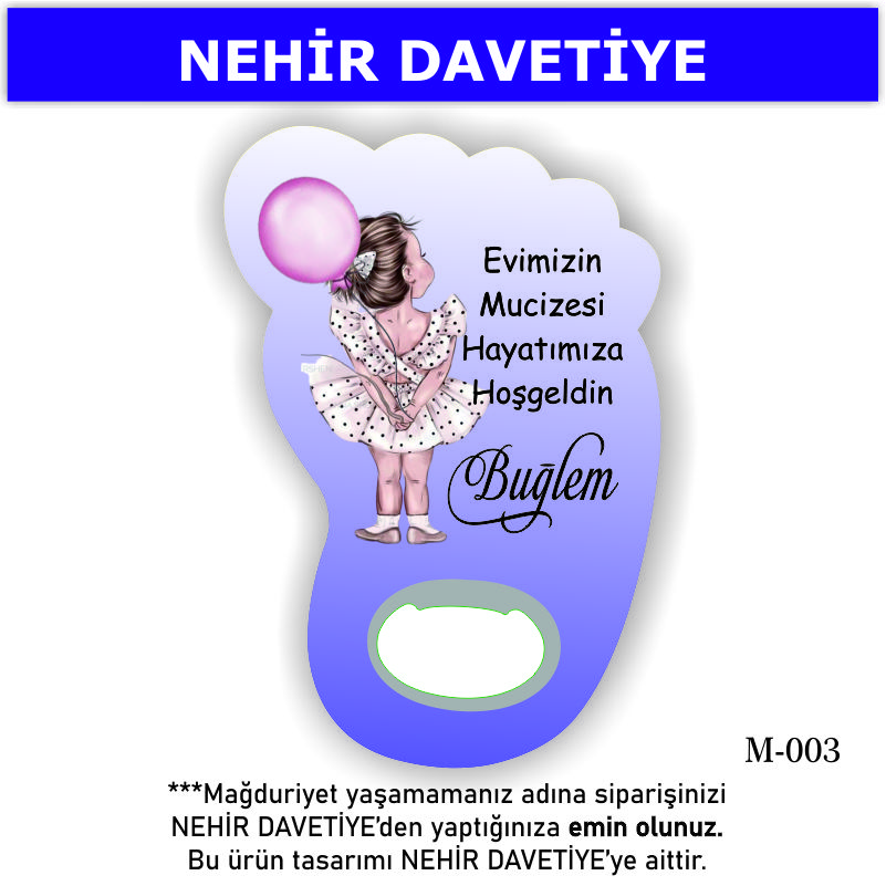 AYAK AÇACAKLI MAGNET - M-003