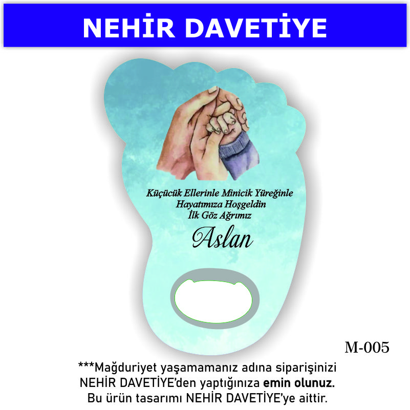 AYAK AÇACAKLI MAGNET - M-005