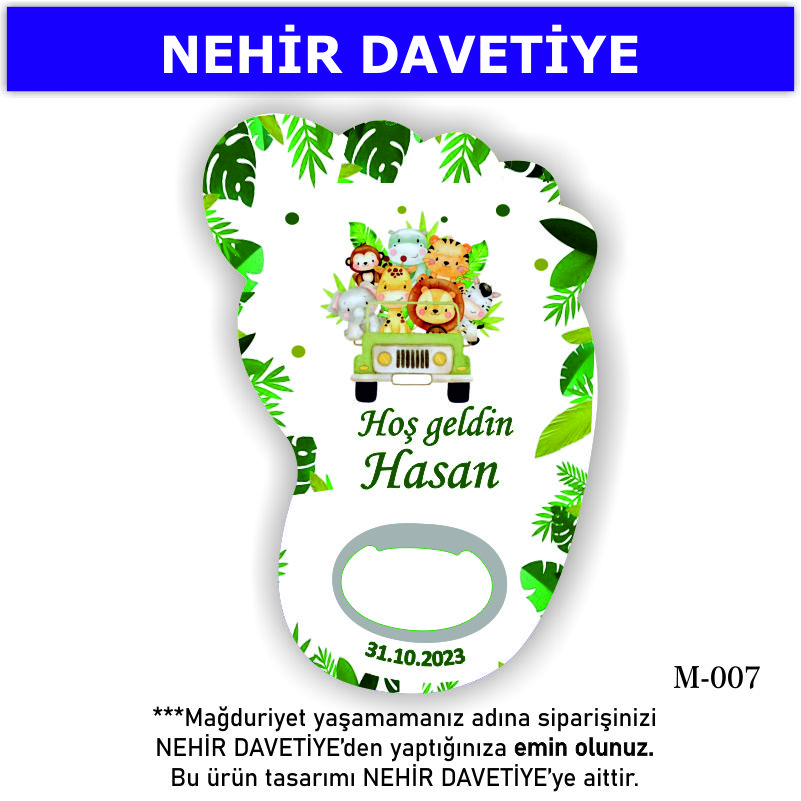 AYAK AÇACAKLI MAGNET - M-007