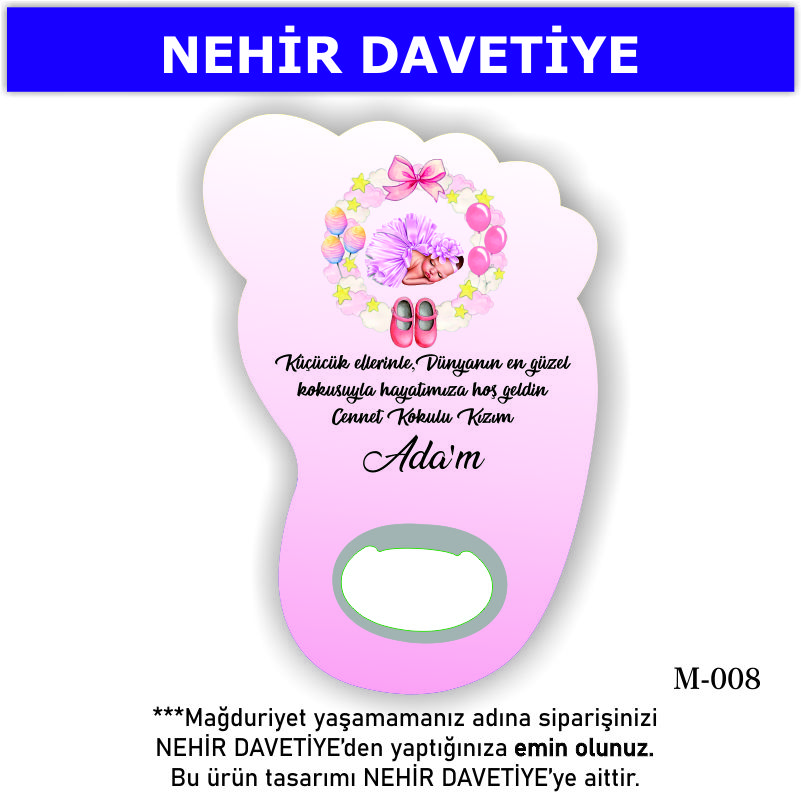 AYAK AÇACAKLI MAGNET - M-008