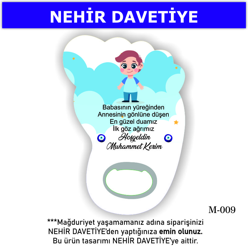 AYAK AÇACAKLI MAGNET - M-009