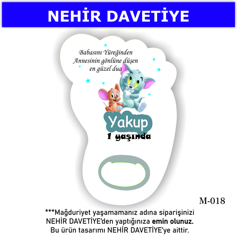 AYAK AÇACAKLI MAGNET - M-018
