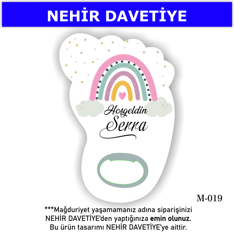 AYAK AÇACAKLI MAGNET - M-019