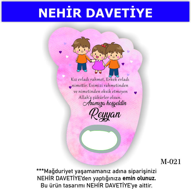 AYAK AÇACAKLI MAGNET - M-021