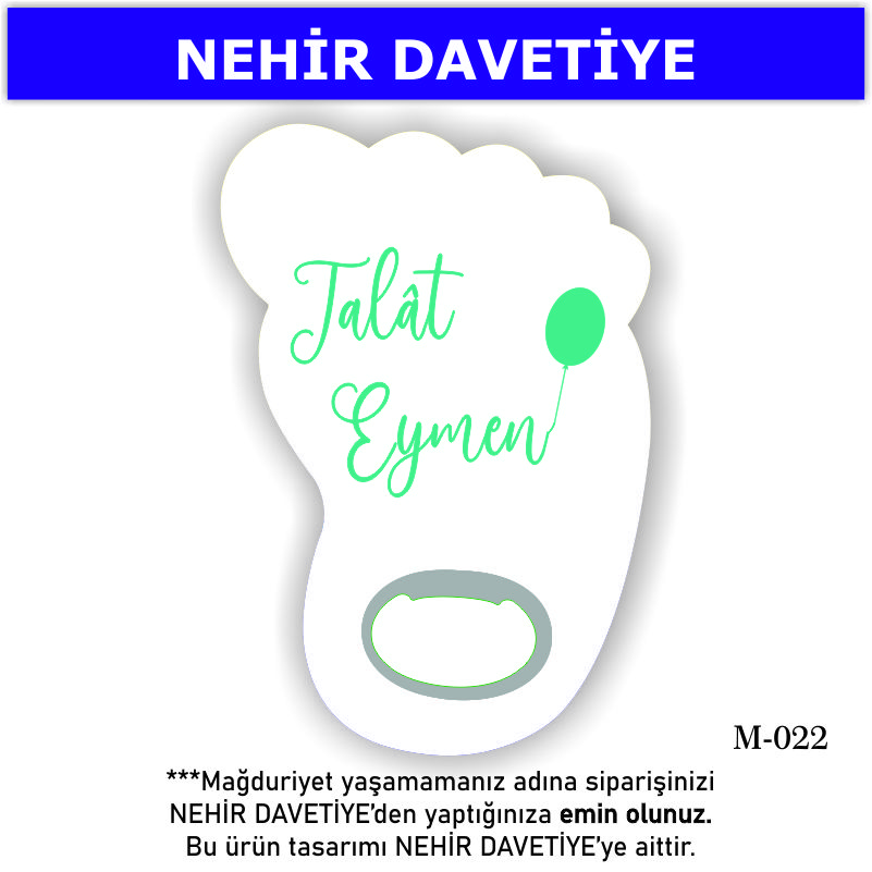 AYAK AÇACAKLI MAGNET - M-022