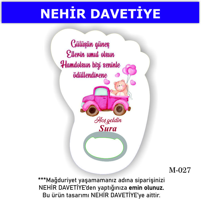 AYAK AÇACAKLI MAGNET - M-027