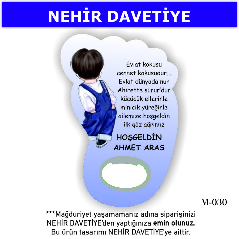 AYAK AÇACAKLI MAGNET - M-030
