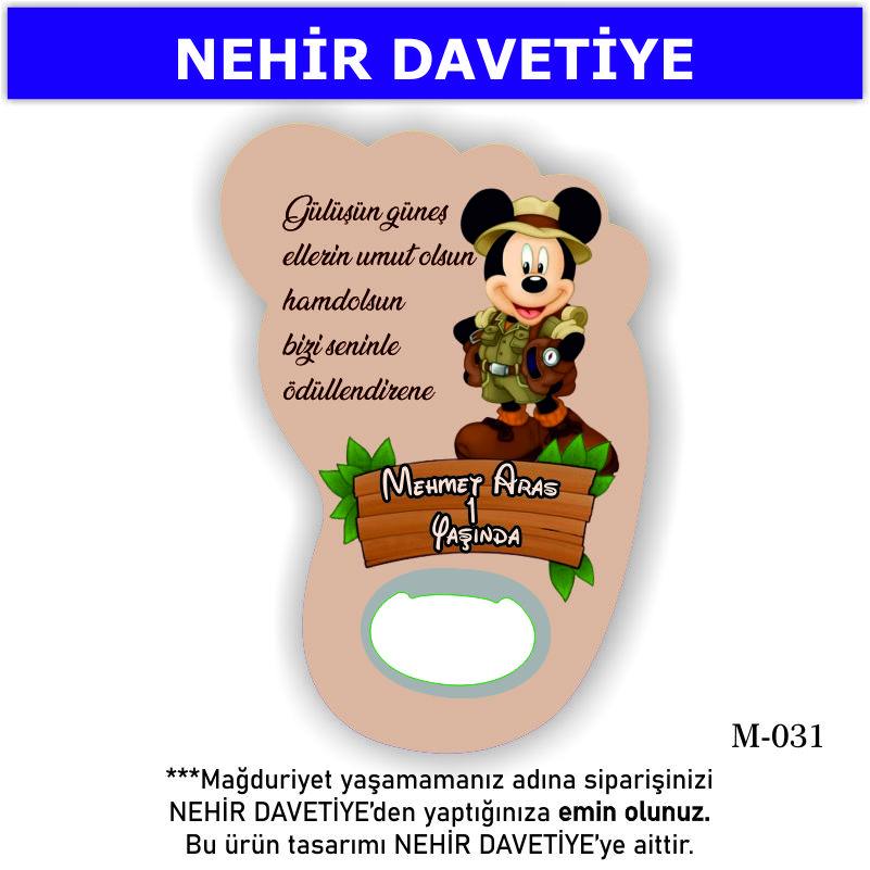 AYAK AÇACAKLI MAGNET - M-031