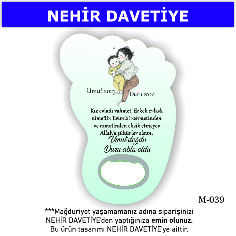 AYAK AÇACAKLI MAGNET - M-039