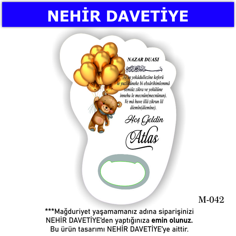 AYAK AÇACAKLI MAGNET - M-042