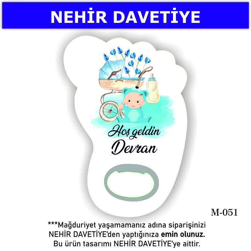 AYAK AÇACAKLI MAGNET - M-051