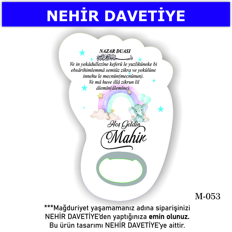 AYAK AÇACAKLI MAGNET - M-053