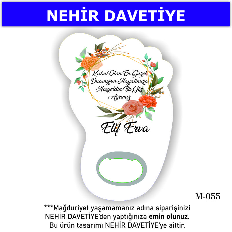 AYAK AÇACAKLI MAGNET - M-055