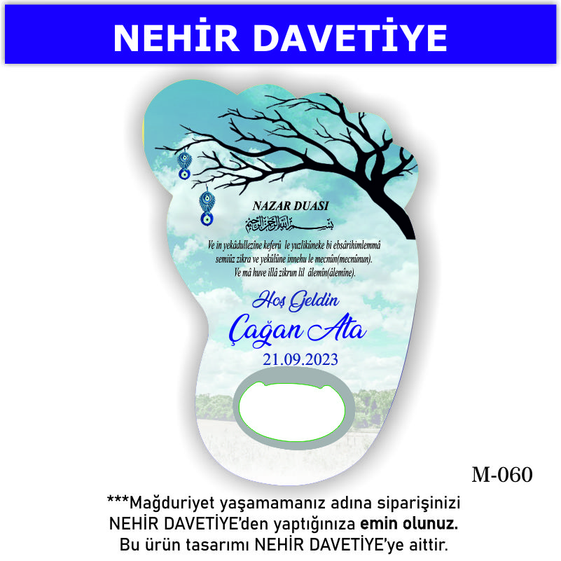 AYAK AÇACAKLI MAGNET - M-060