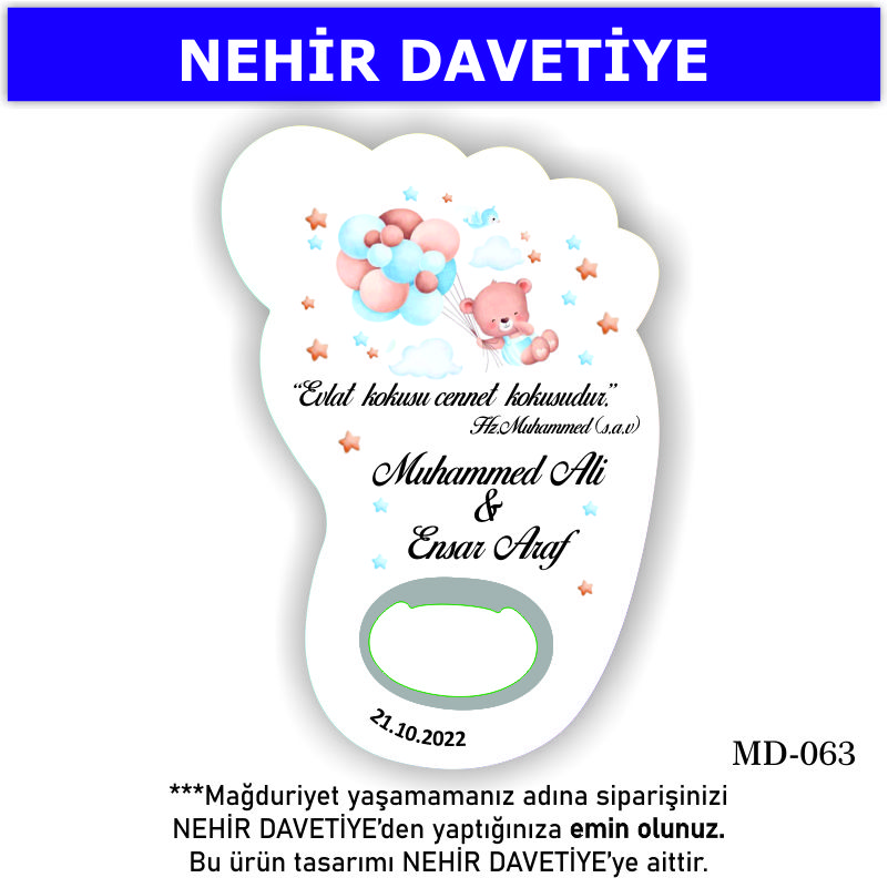 AYAK AÇACAKLI MAGNET - M-063