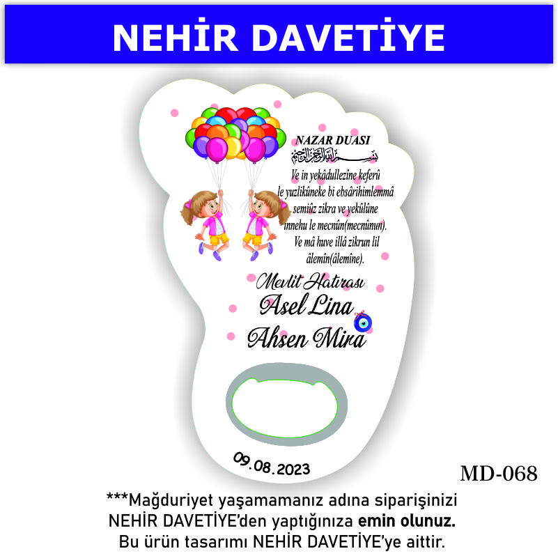 AYAK AÇACAKLI MAGNET - M-068