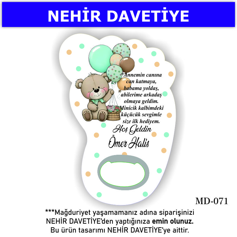 AYAK AÇACAKLI MAGNET - M-071