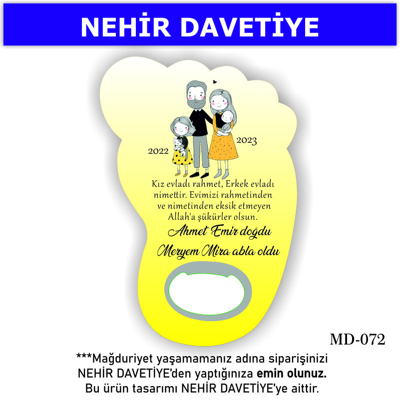 AYAK AÇACAKLI MAGNET - M-072