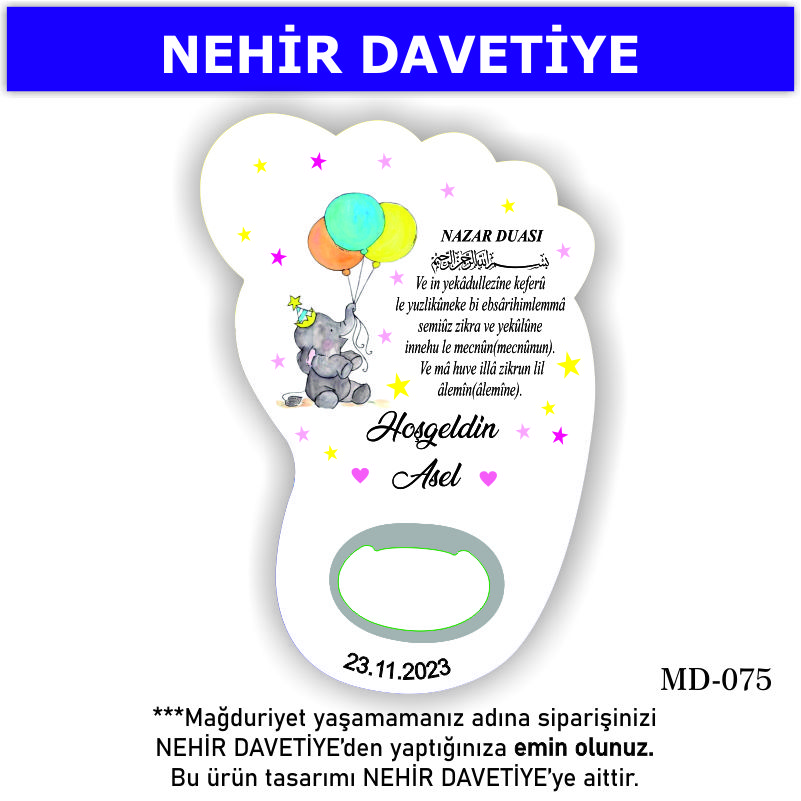 AYAK AÇACAKLI MAGNET - M-075