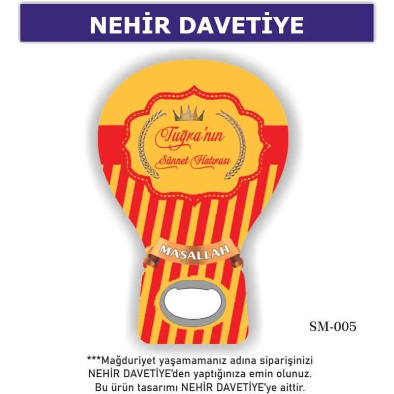 BALON AÇACAKLI MAGNET - SM-005