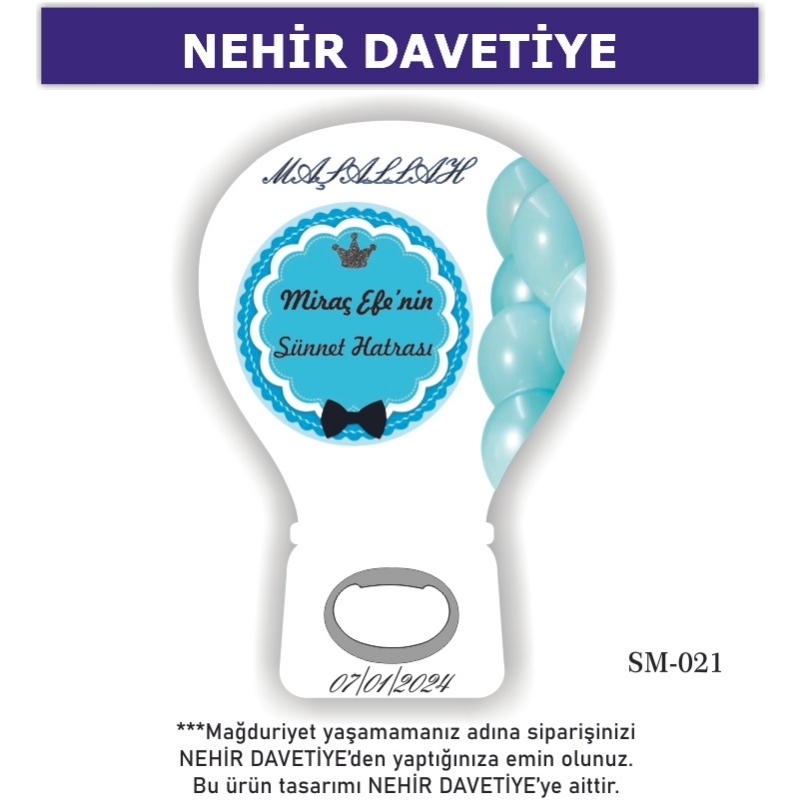 BALON AÇACAKLI MAGNET - SM-021