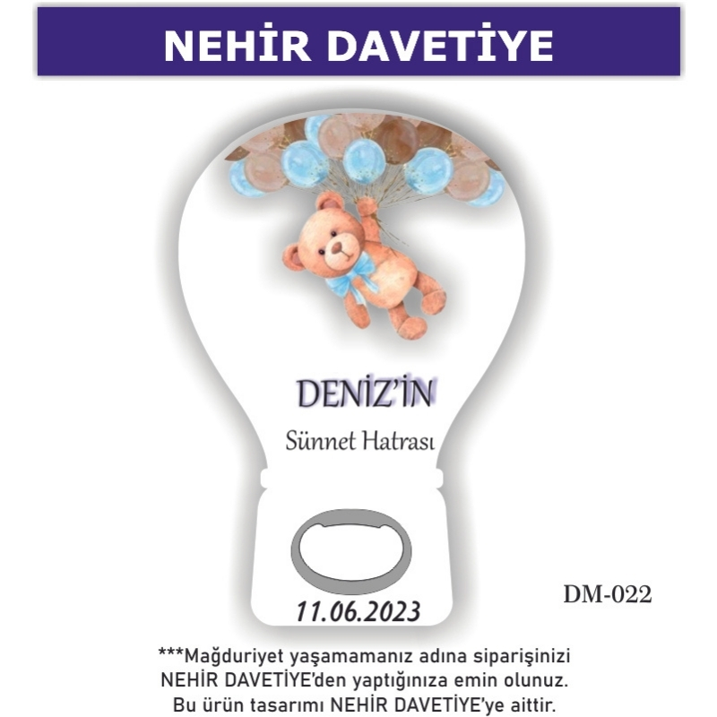 BALON AÇACAKLI MAGNET - SM-022