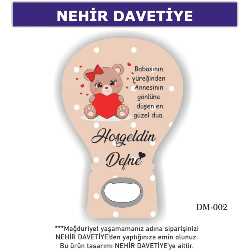 BALON AÇACAKLI MAGNET - DM-002