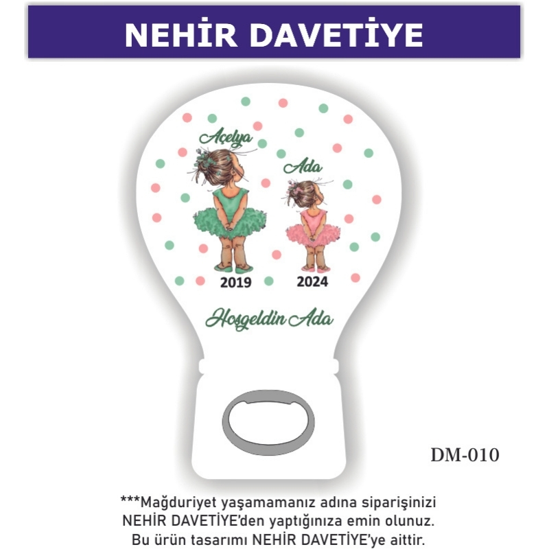 BALON AÇACAKLI MAGNET - DM-010