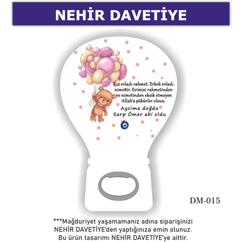 BALON AÇACAKLI MAGNET - DM-015