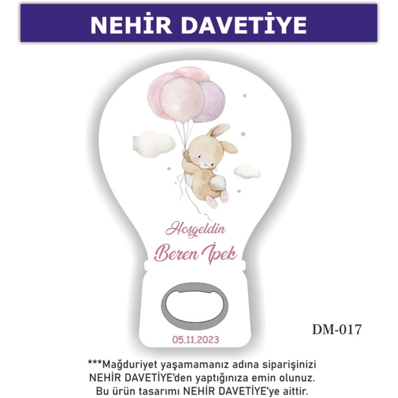 BALON AÇACAKLI MAGNET - DM-017