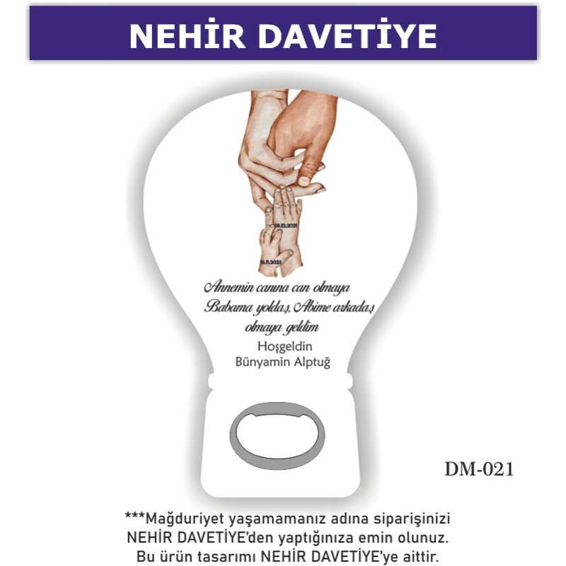 BALON AÇACAKLI MAGNET - DM-021