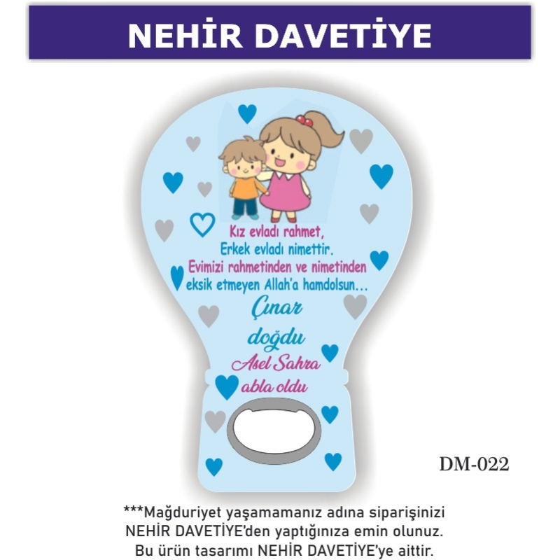 BALON AÇACAKLI MAGNET - DM-022