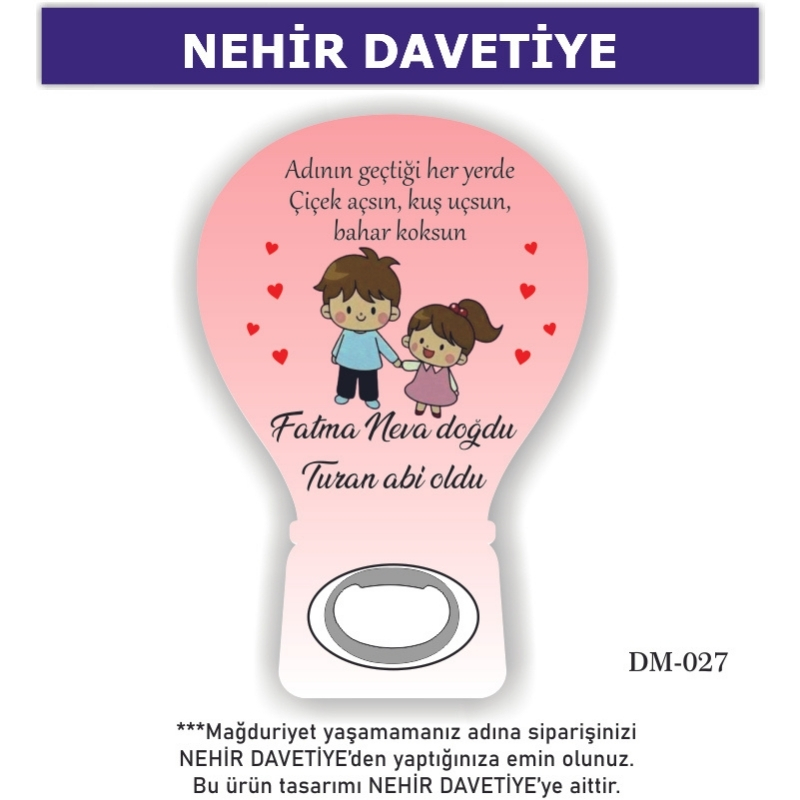 BALON AÇACAKLI MAGNET - DM-027