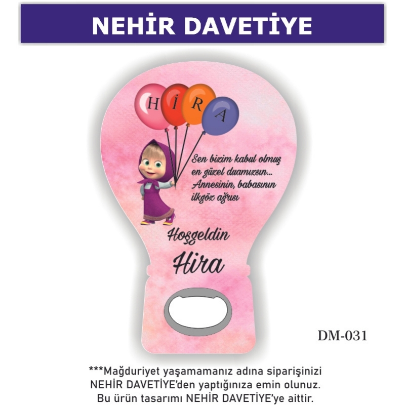 BALON AÇACAKLI MAGNET - DM-031