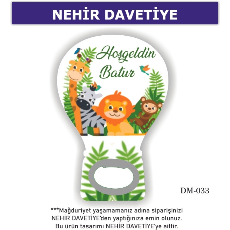 BALON AÇACAKLI MAGNET - DM-033