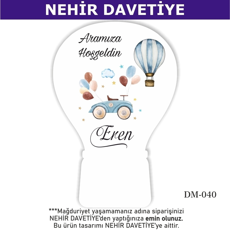 BALON AÇACAKLI MAGNET - DM-040