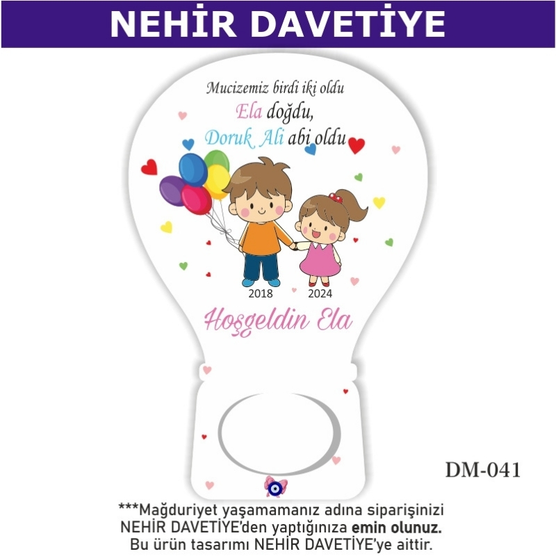 BALON AÇACAKLI MAGNET - DM-041