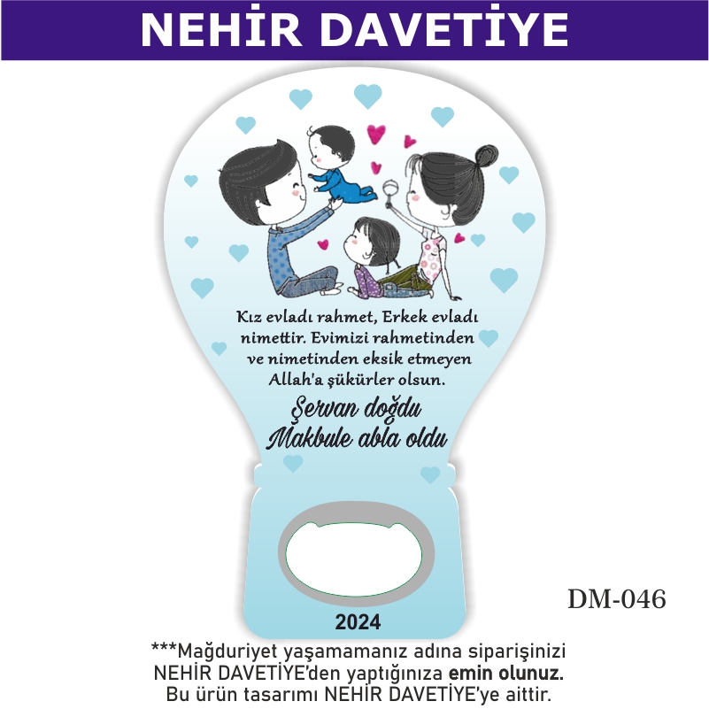 BALON AÇACAKLI MAGNET - DM-046
