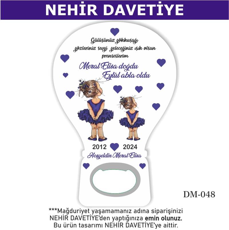 BALON AÇACAKLI MAGNET - DM-048