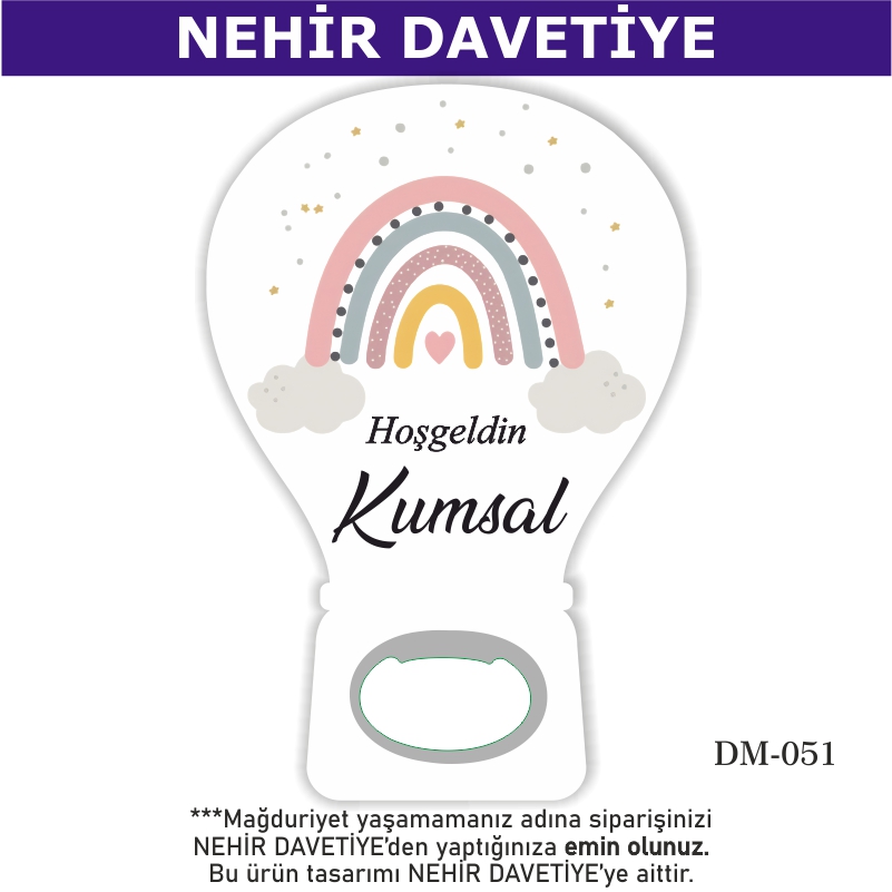 BALON AÇACAKLI MAGNET - DM-051