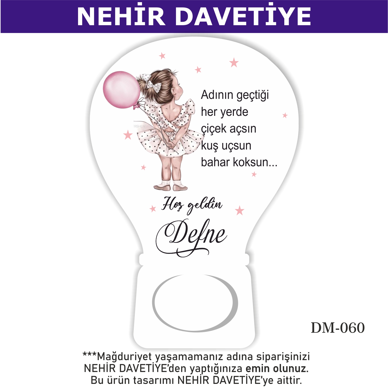 BALON AÇACAKLI MAGNET - DM-060