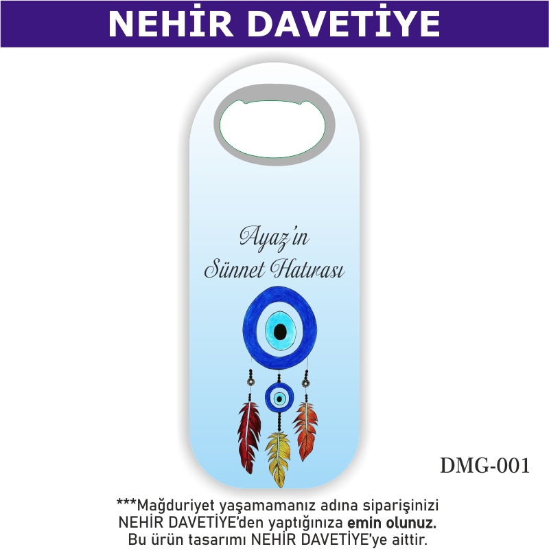 DİK AÇACAKLI MAGNET - DİK-001