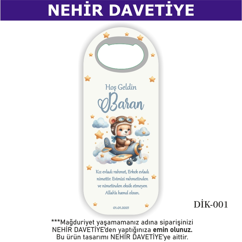 DİK AÇACAKLI MAGNET - DM-069