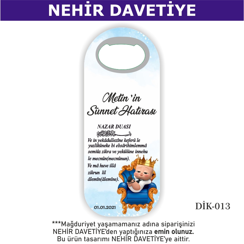 DİK AÇACAKLI MAGNET - DİK-003