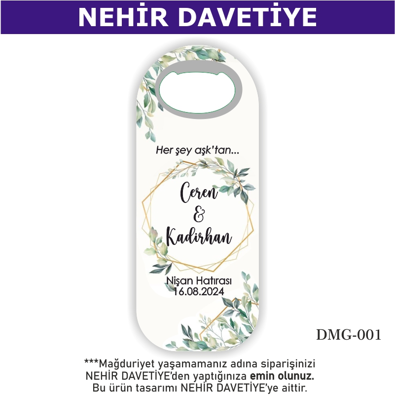 DİK AÇACAKLI MAGNET - DMG-022