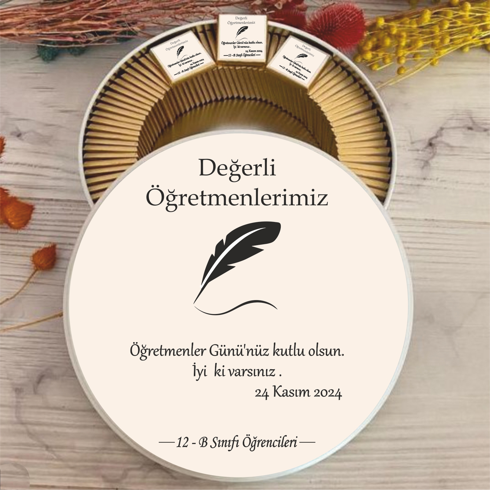Yenidoğan-Çikolata Kutusu-100 ADET-016
